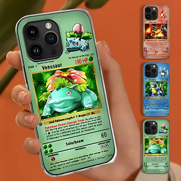 7 (3) 3D Phone Case Anime Pokemon
