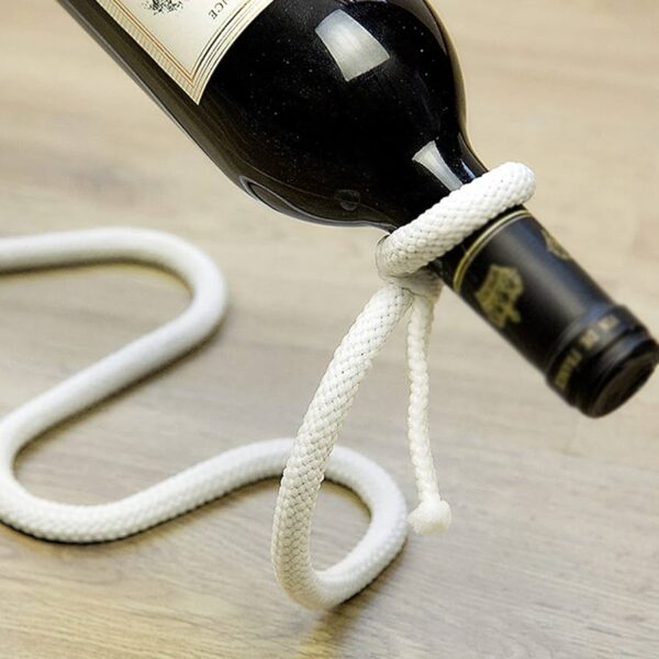 whiterope (1) Suspended Rope Bottle Holder