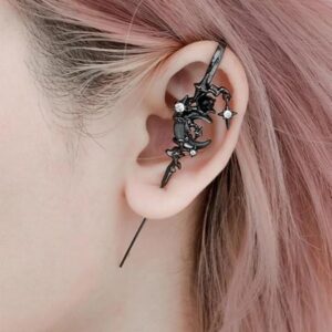 Dark Luna Ear Ornament