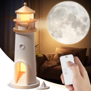 Lighthouse Moon Projector